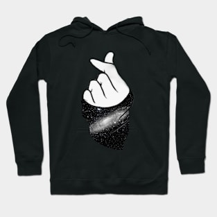 Milky way hand Hoodie